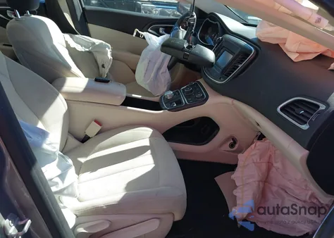 2016 Chrysler 200 Limited from USA, damaged, VIN 1C3CCCAB8GN112651